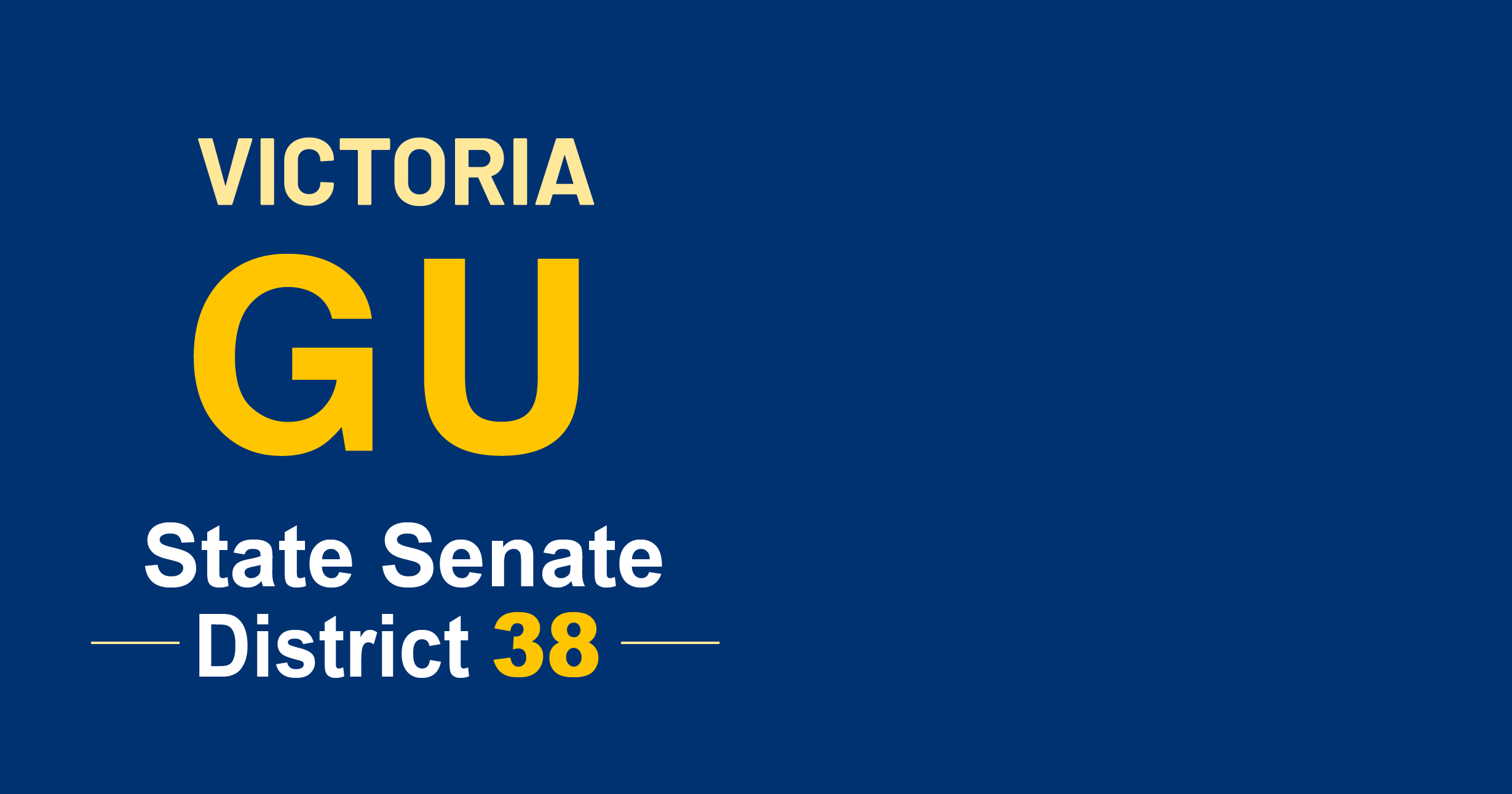 Gu for State Senate 38
