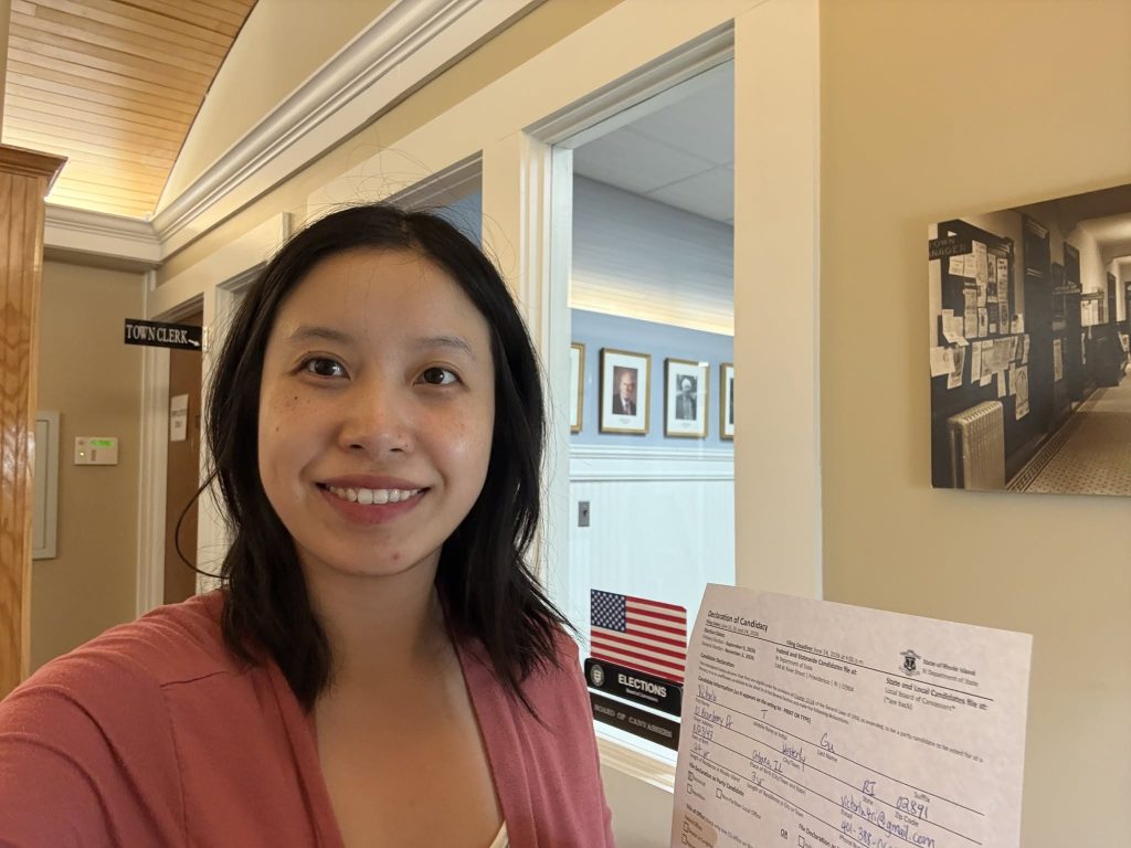Rhode Island State Senator Victoria Gu Announces Re-Election Bid